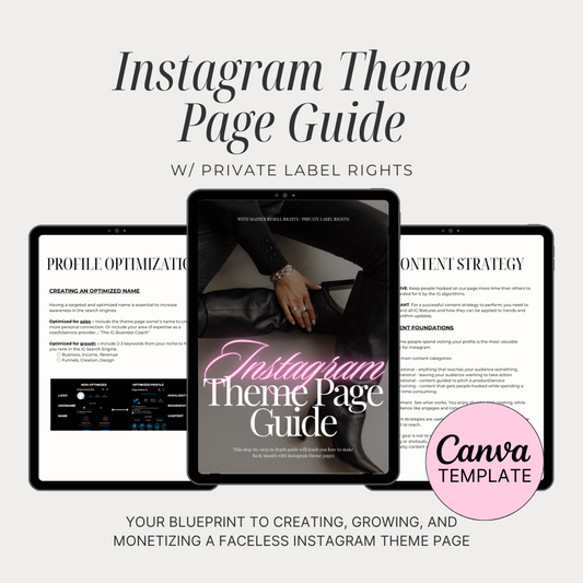 Instagram Theme Page Guide
